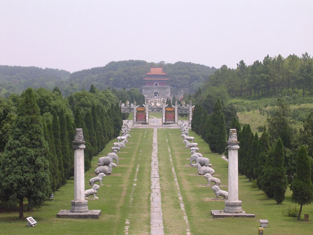 荊門鐘祥明顯陵