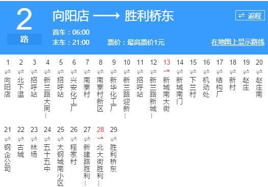 太原公交2路