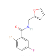 N-（呋喃-2-基甲基）-2-溴-5-氟苯甲醯胺