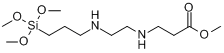 2-甲氧基碳酸基乙基胺基乙基胺基丙基三甲氧基矽烷
