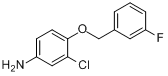 3-氯-4-（3-氟苄氧基）苯胺