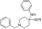 4-苯胺基-1-苄基-4-氰基哌啶