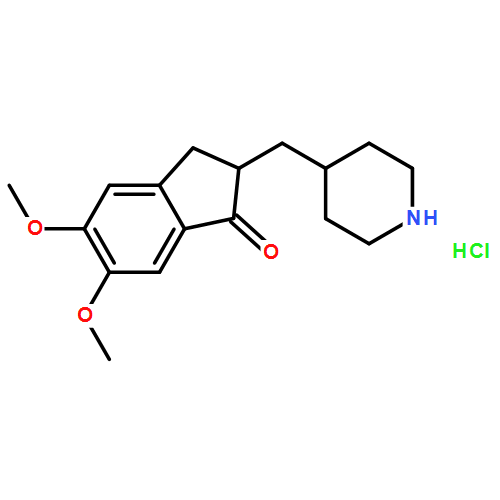 5,6-二甲氧基-2-（4-哌啶基甲基）-1-茚酮鹽酸鹽