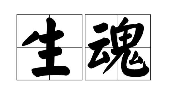 生魂(漢語詞語)