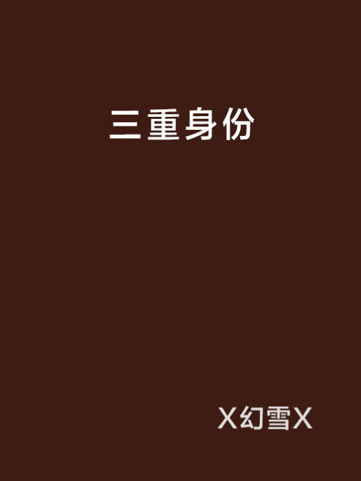 三重身份(小說)