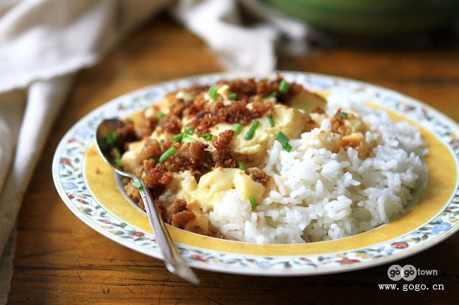 蒸蛋拌飯