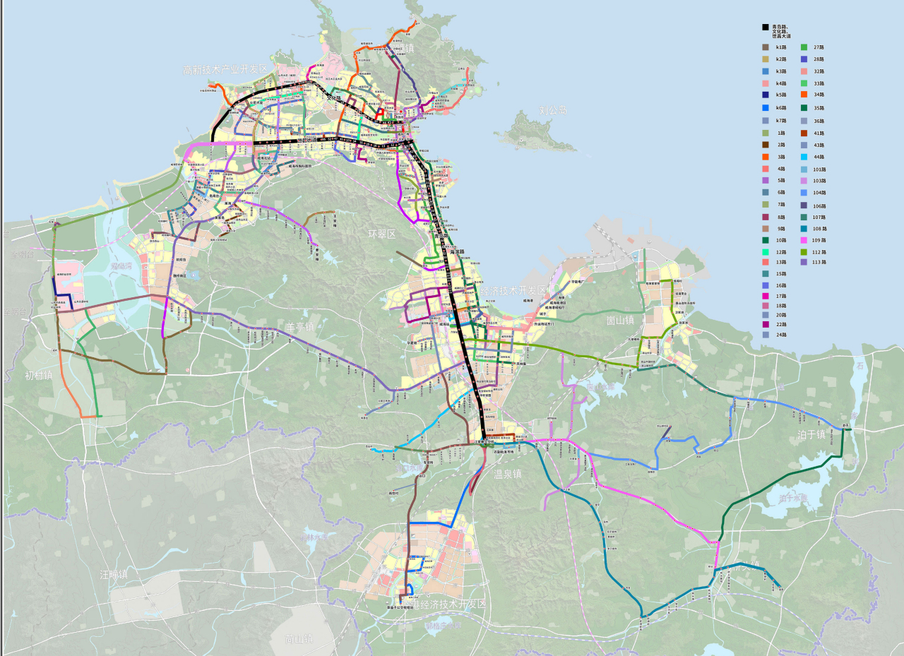 威海市公交線路