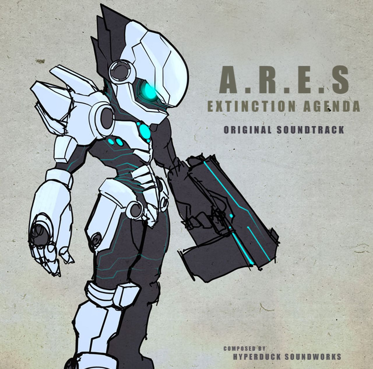 A.R.E.S：滅絕備忘錄 原聲OST封面