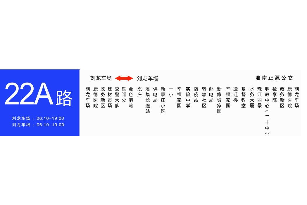 淮南公交22路