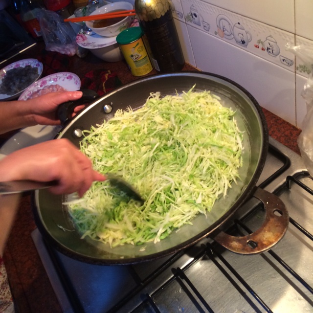 花椰菜豬肉蝦仁炒飯