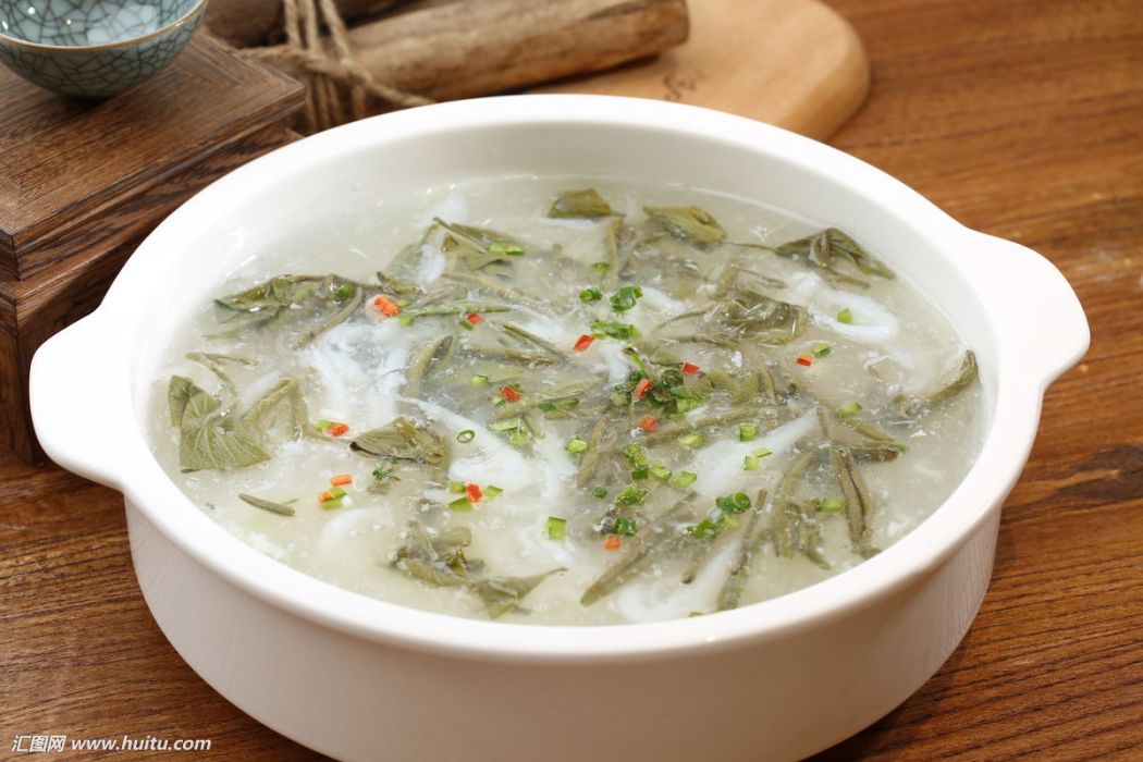 豆瓣銀魚湯