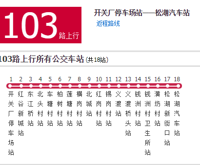 南昌公交103路