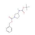 (R)-1-Cbz-3-Boc-氨基吡咯烷