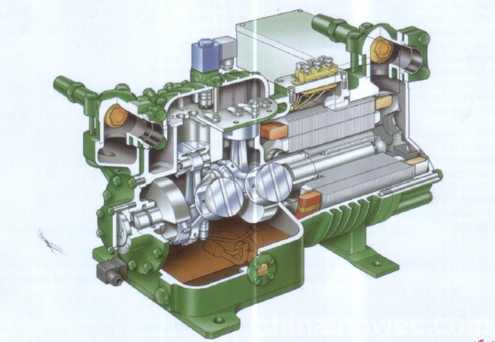 半封閉製冷壓縮機