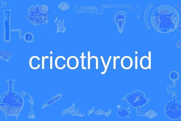 cricothyroid