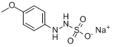 2-（4-甲氧苯基）肼基磺酸鈉