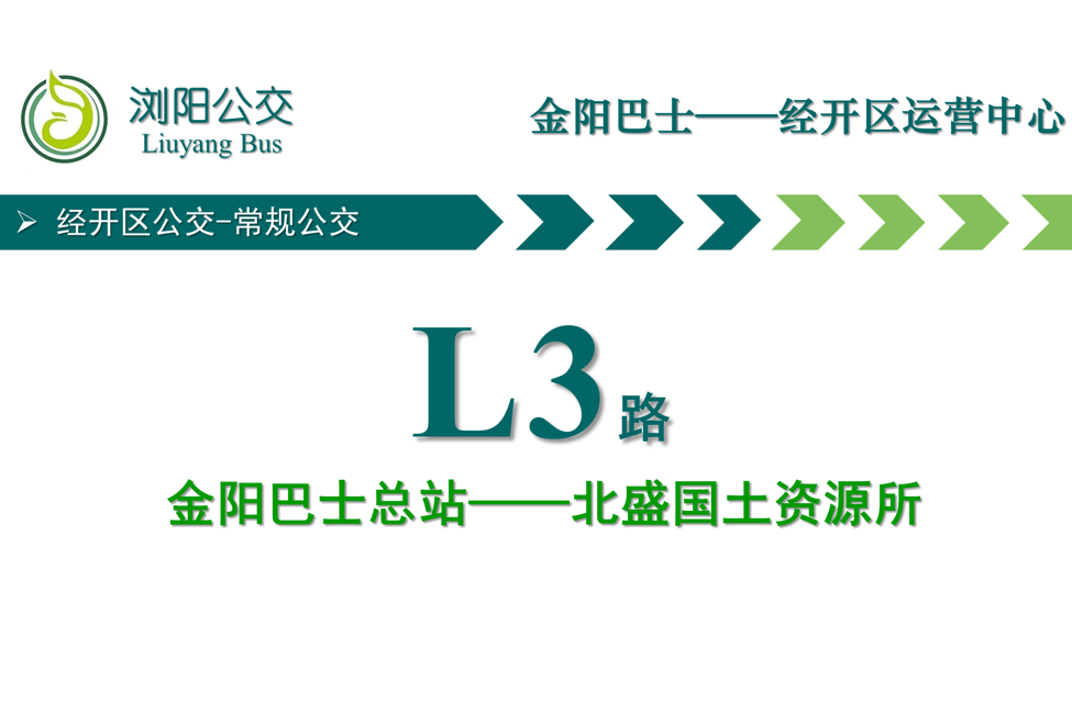 瀏陽公交L3路