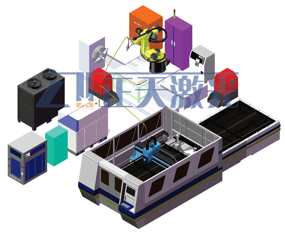 多功能雷射加工站