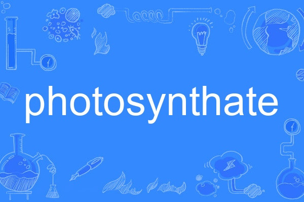 photosynthate