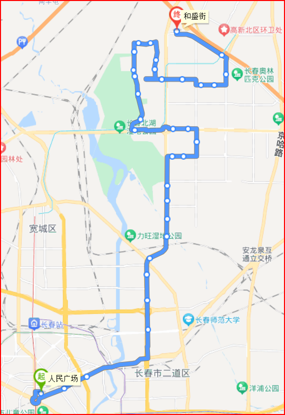 長春公交T23路