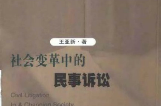 社會變革中的民事訴訟