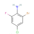 2-溴-4-氯-6-氟苯胺