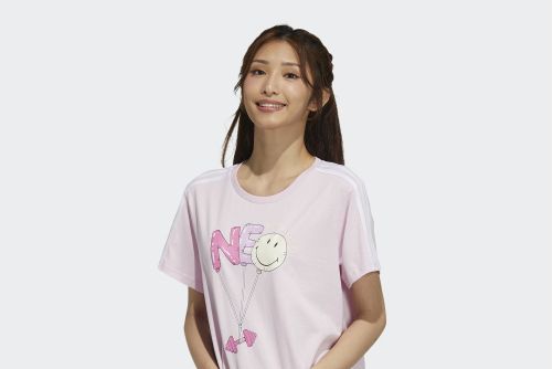 ADIDAS NEO W CSMY TEE2夏季運動短袖T恤