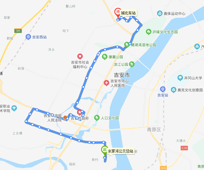 公交線路圖