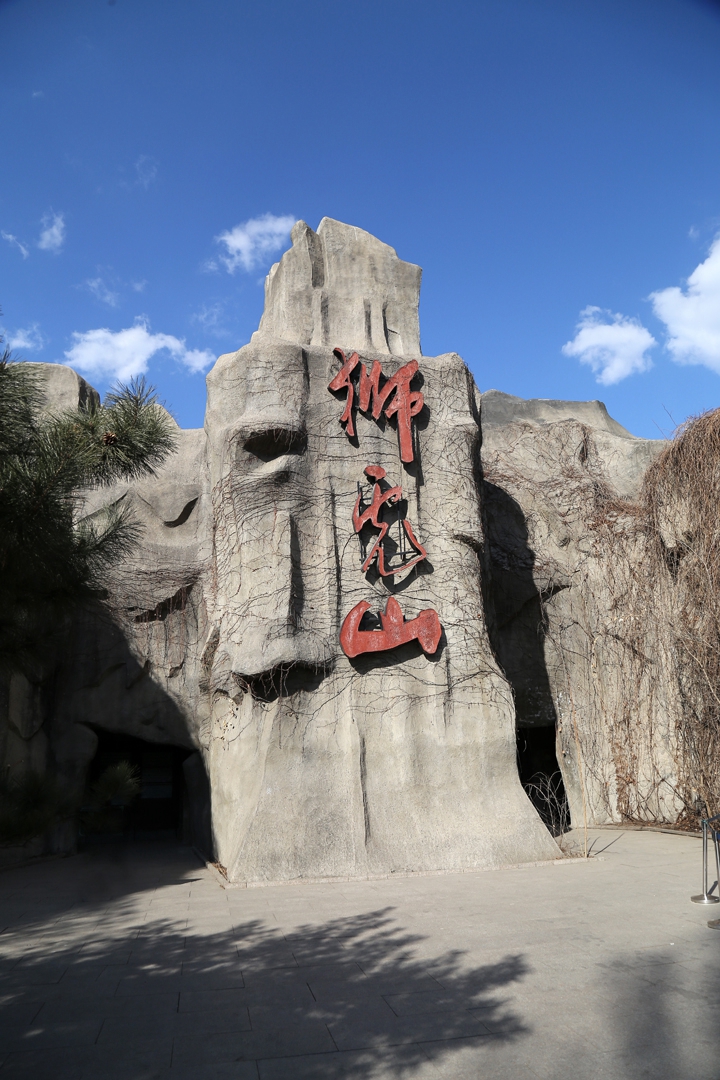 北京動物園獅虎山