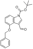 4-苄氧基-3-甲醯基吲哚-1-羧酸叔丁酯