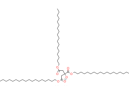 2-羥基-1,2,3-丙三羧酸三（十八烷基酯）