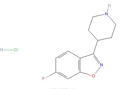 6-氟-3-哌啶-4-基-1,2-苯並異噁唑鹽酸鹽