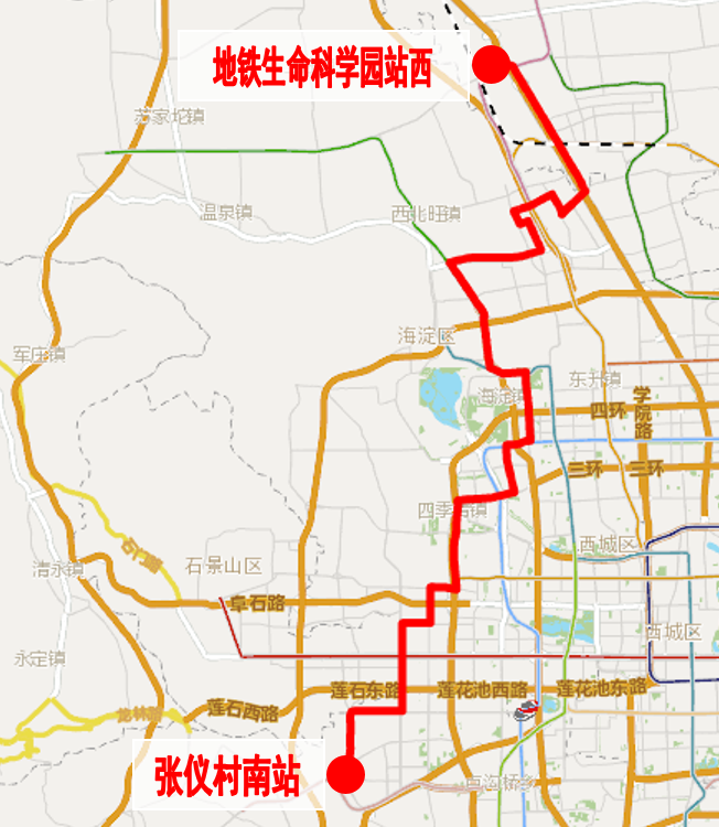 北京公交644路