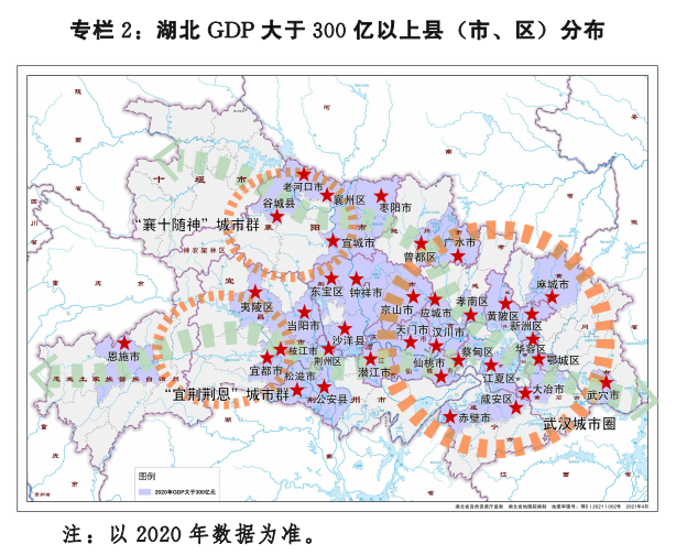 湖北省縣域經濟發展“十四五”規劃