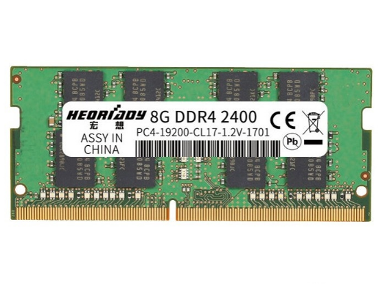 宏想8GB DDR4 2400（筆記本）