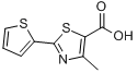 4-甲基-2-（2-噻吩基）-1,3-噻唑-5-甲酸