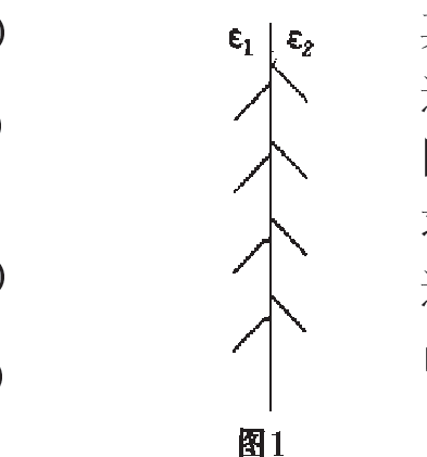 圖1一 利用電象法求解第一步：寫出嘗試解