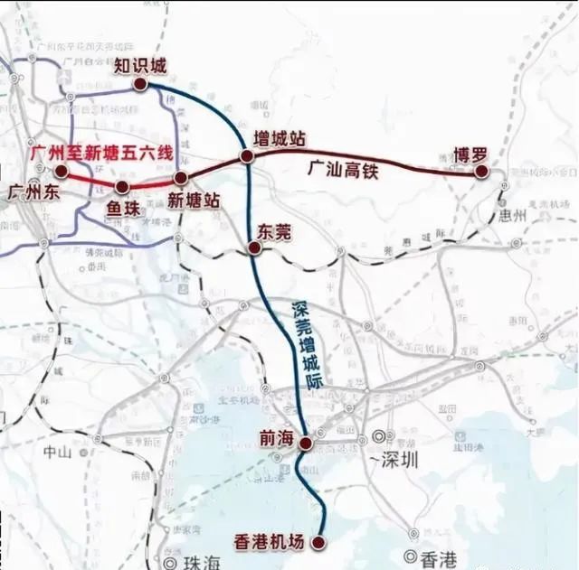 廣東省“十四五”鐵路規劃