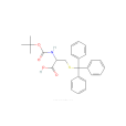 N-叔丁氧羰基-S-三苯甲基-L-半胱氨酸