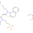 2-[[5-甲氧基-3-（3-磺丙基）-2(3H)-苯並噻唑亞基]甲基]-1-（3-磺丙基）萘並[1,2-D]噻唑翁內鹽，二乙胺鹽(1:1)