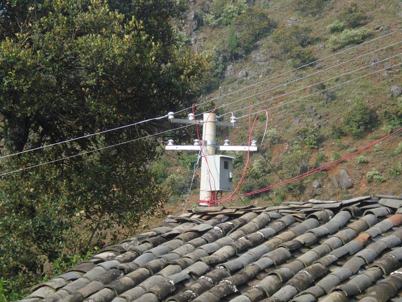 毛菇廠村通電設備