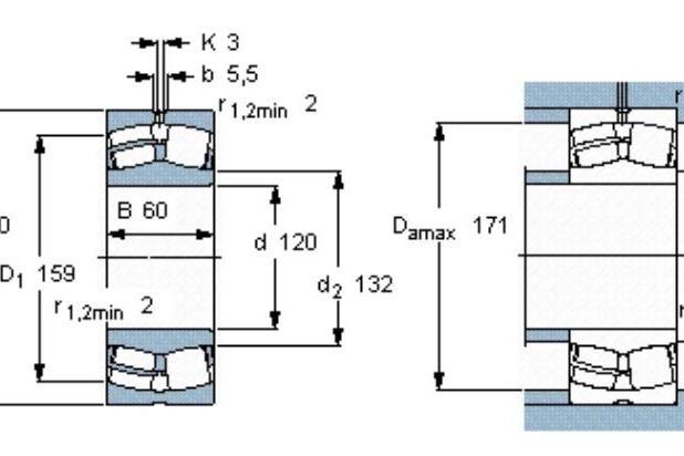 SKF 24024CC/W33軸承