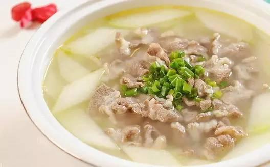 肉疙瘩冬瓜湯