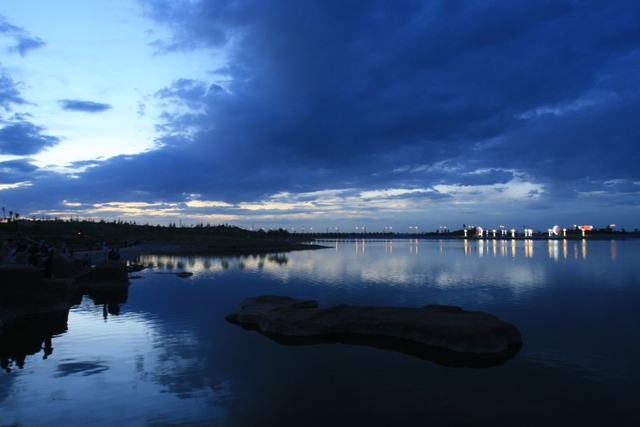 金水夜景