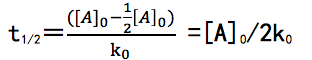 零級反應