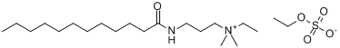 N-乙基-N,N-二甲基-3-[（1-氧代十二烷基）氨基]-1-丙銨乙基硫酸鹽