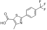 4-甲基-2-（4-三氟甲基苯基）噻唑-5-羧酸