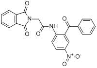 N-（2-苯甲醯基-4-硝基苯基）-1,3-二氫-1,3-二氧代-2H-異吲哚-2-乙醯胺