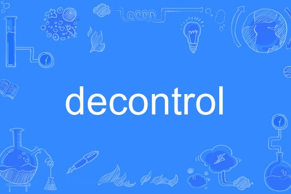 decontrol