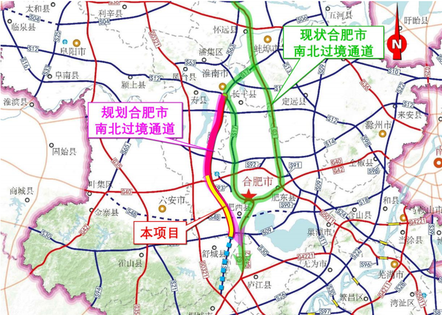 淮南—桐城高速公路